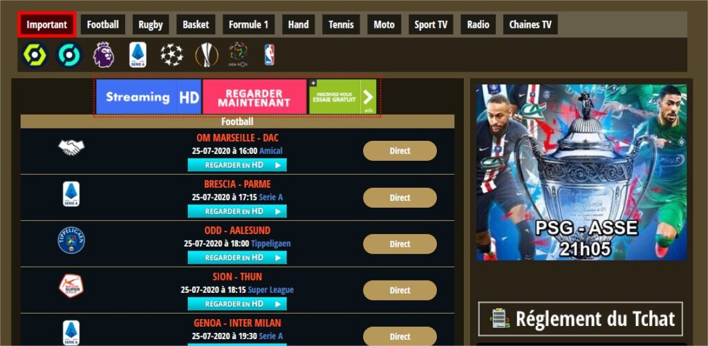 Quels sont les meilleurs sites pour regarder le foot en streaming